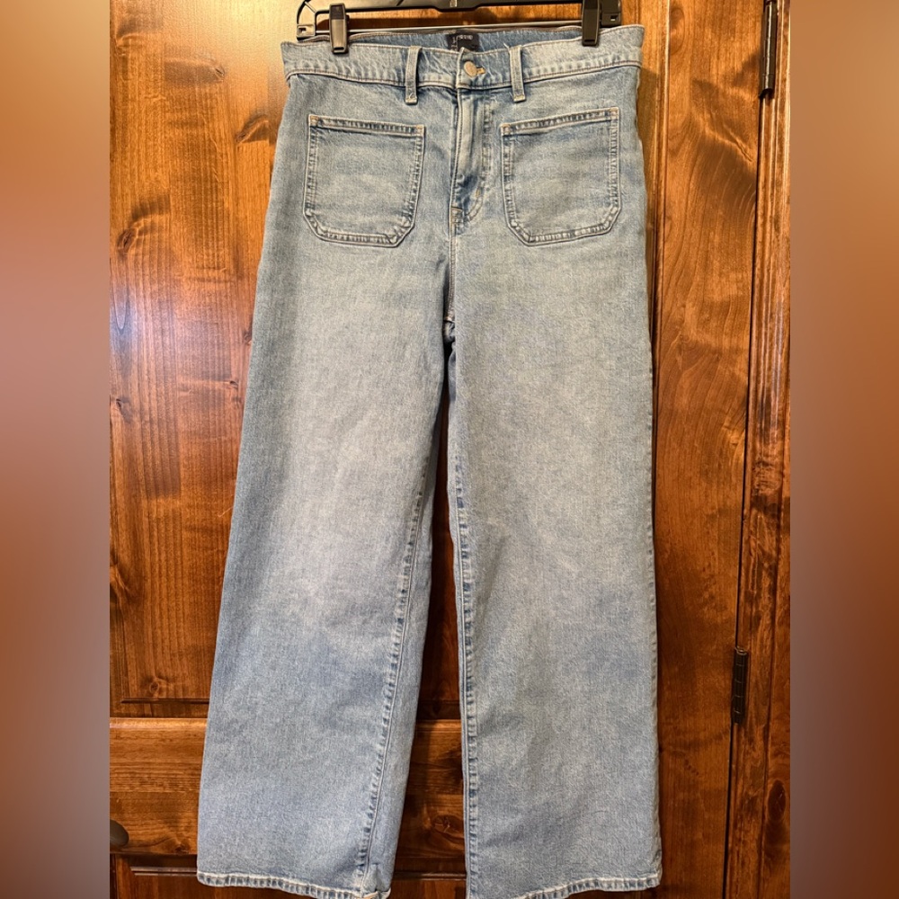 J. Crew slim Wide Leg Jeans